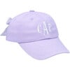 Customizable Bow Baseball Hat, Lavender - Hats - 1 - thumbnail