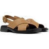 Women's Dana Sandals, Medium Brown - Sandals - 1 - thumbnail