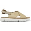 Women's Oruga Sandals, Medium Beige - Sandals - 3