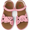 Twins Kids Sandals, Pastel Pink - Sandals - 2