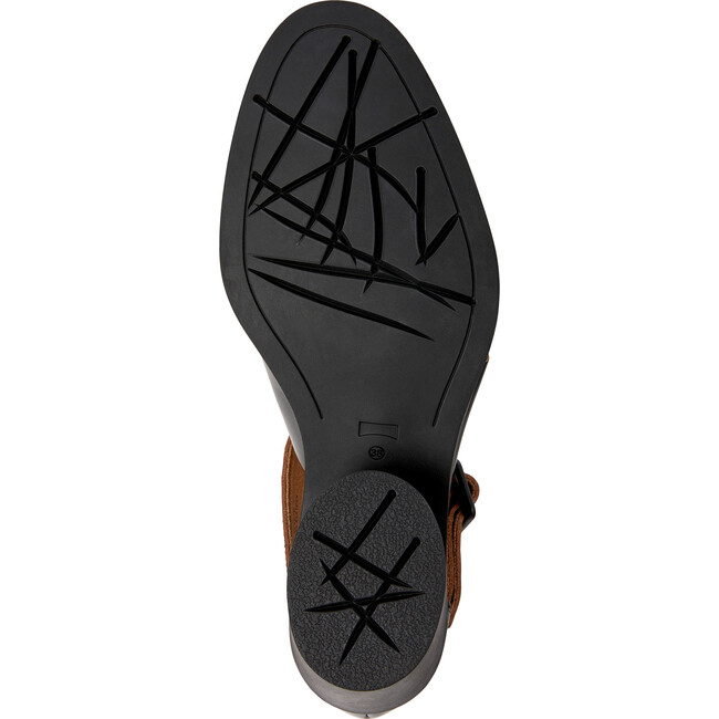 Women's Bonnie Leather Sandals, Black - Sandals - 4