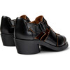 Women's Bonnie Leather Sandals, Black - Sandals - 5