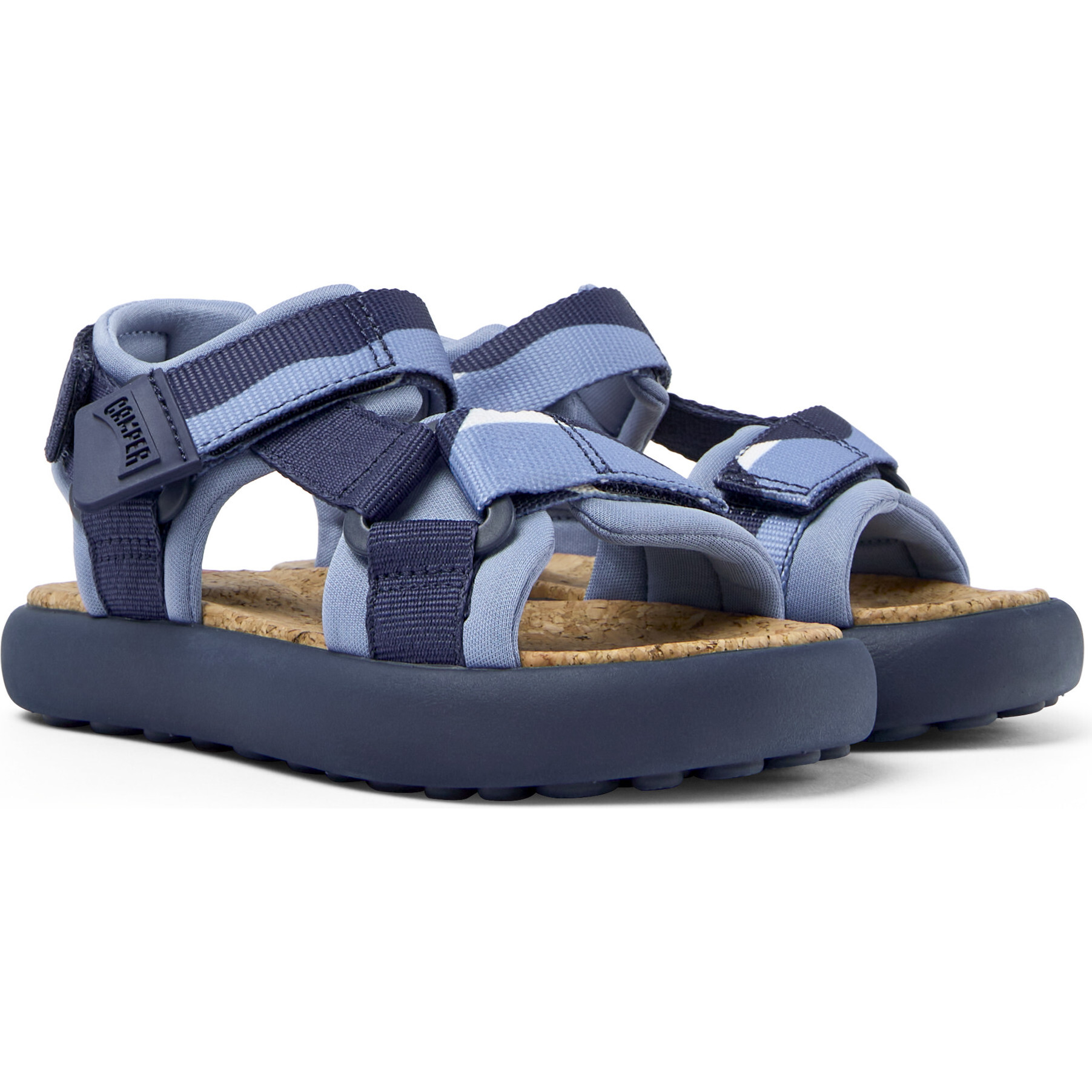 CAMPER｜SANDALS (Pelotas Flota (K201666-002)) Pelotas Blue Sandals for Women - Spring/Summer collection