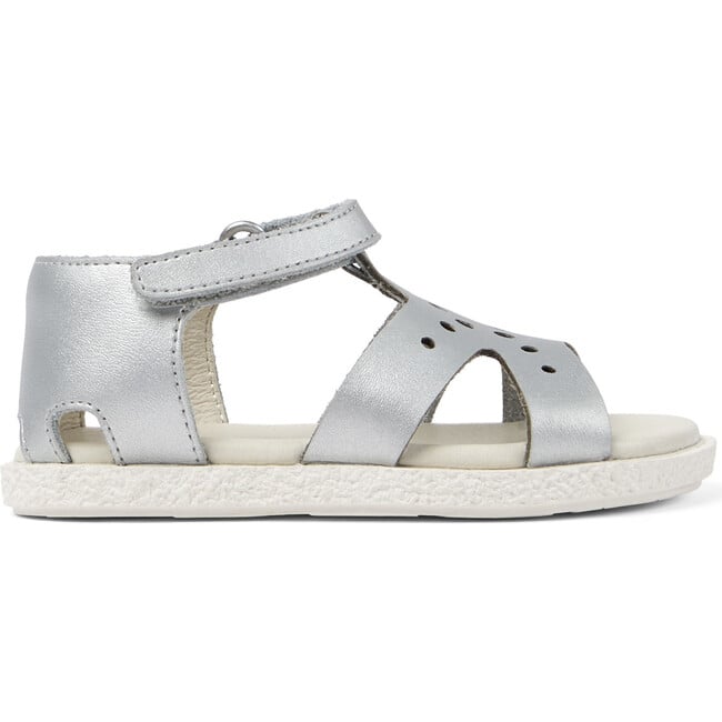 Miko Twins First Walker Sandals, Silver - Sandals - 3