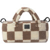 Stroller Organizer, Print Checker Tan - Stroller Accessories - 1 - thumbnail
