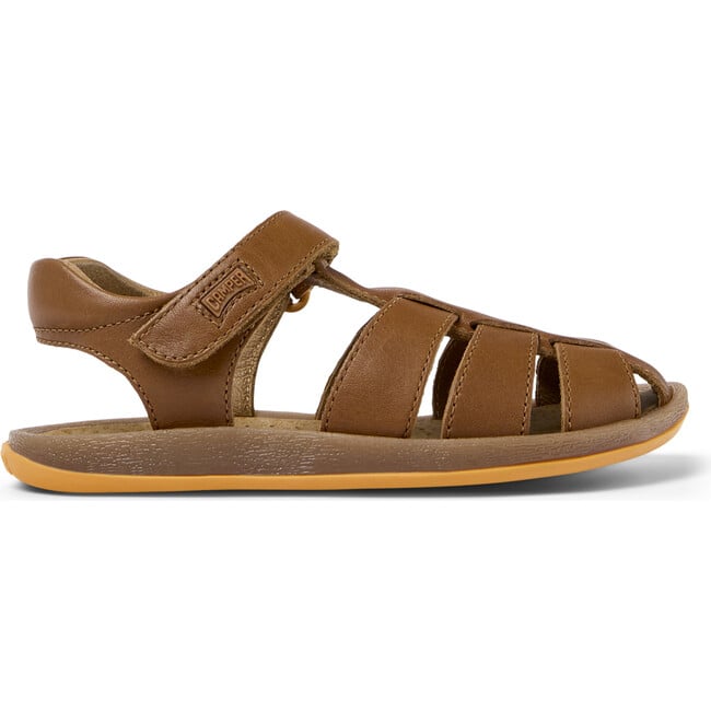 Bicho Leather Sandals, Medium Brown - Sandals - 3