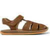 Bicho Leather Sandals, Medium Brown - Sandals - 3