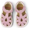 Bicho Leather First Walker Sandals, Pastel Pink - Sandals - 2