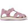 Bicho Leather First Walker Sandals, Pastel Pink - Sandals - 3