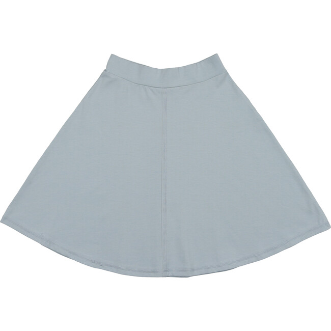 Girls Color-Block Pocket Skirt, Denim Blue