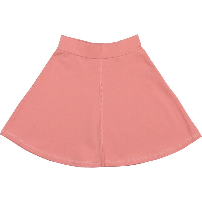 Girls Color-Block Pocket Skirt, Coral
