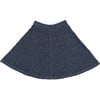 Montee A-Line Short Skirt, Blue - Skirts - 1 - thumbnail