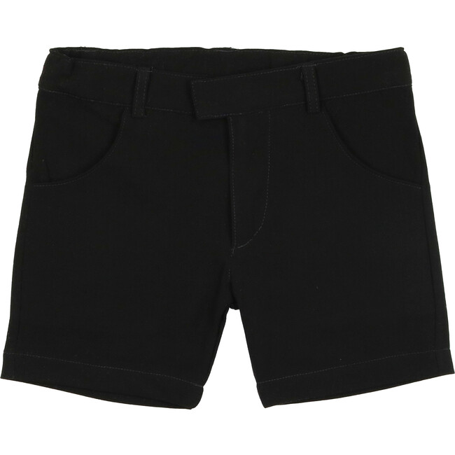 Boys Dress Shorts, Black