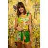 Women's Lizzie Print Threaded Belt Shorts, Butterfly - Shorts - 1 - thumbnail