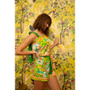 Women's Lizzie Print Threaded Belt Shorts, Butterfly - Shorts - 2