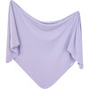 Periwinkle Rib Knit Swaddle Blanket - Swaddles - 1 - thumbnail