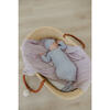 Periwinkle Rib Knit Newborn Knotted Gown - Nightgowns - 2