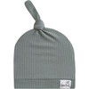 Moss Rib Knit Top Knot Hat - Hats - 1 - thumbnail
