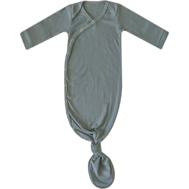 Moss Rib Knit Newborn Knotted Gown