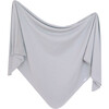 Ash Rib Knit Swaddle Blanket - Swaddles - 1 - thumbnail