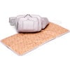 Waterproof Removable Tri-Fold Changing Sling Baby Pad, Orchid - Changing Pads - 4