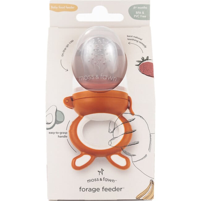 Moss and Fawn Silicone Forage Feeder, Terracotta - Food Storage - 4