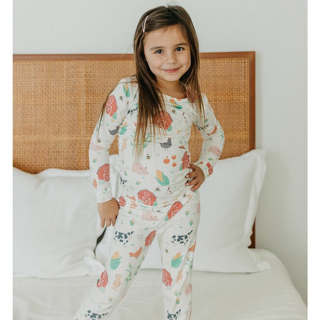 Farmstead 2pc Long Sleeve Pajama Set - Pajamas - 2