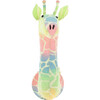 Medium Ombre Print Giraffe Head Felt Wall Decoration, Multicolors - Animal Heads - 1 - thumbnail