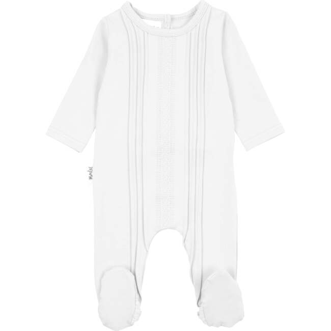 Tiny Tucks Footie, White