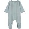 Tiny Tucks Footie, Sky Blue - Footie Pajamas - 1 - thumbnail