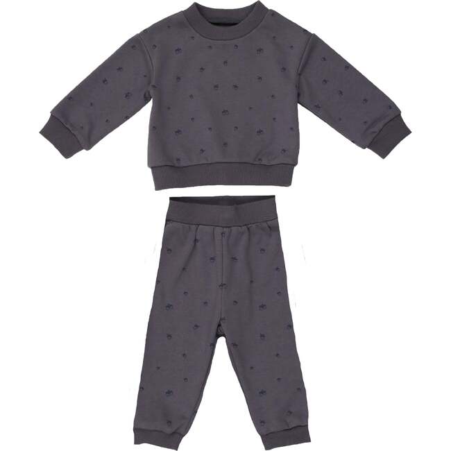 Baby & Toddler Acorn Print Loungewear Set, Navy