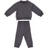 Baby & Toddler Acorn Print Loungewear Set, Navy - Mixed Apparel Set - 1 - thumbnail