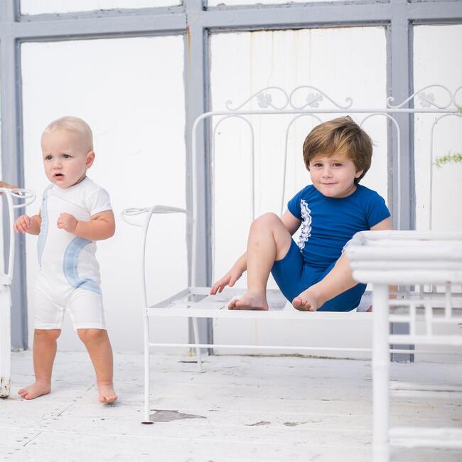 Arc Patch 2-Piece Top & Short Set, Sand - Mixed Apparel Set - 4