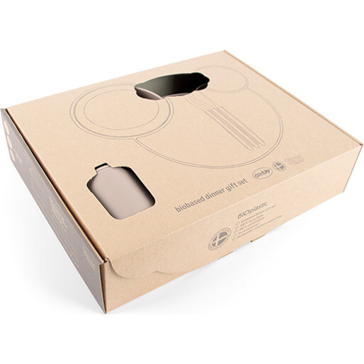 Tiny BIO Sustainable Bioplastic Dinnerware Set - Sand - Tableware - 5