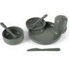 Tiny BIO Sustainable Bioplastic Dinnerware Set - Olive - Tableware - 1 - thumbnail