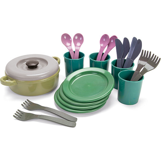 Green Bean Dinner 100% Recycled Materials Playset