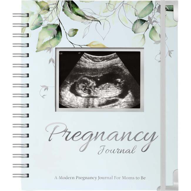 Inspire Pregnancy Journal Baby Memory Book, Frost