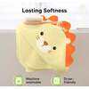 Cuddle Organic Baby Hooded Towel 35X35, Lion - Bath Accessories - 6