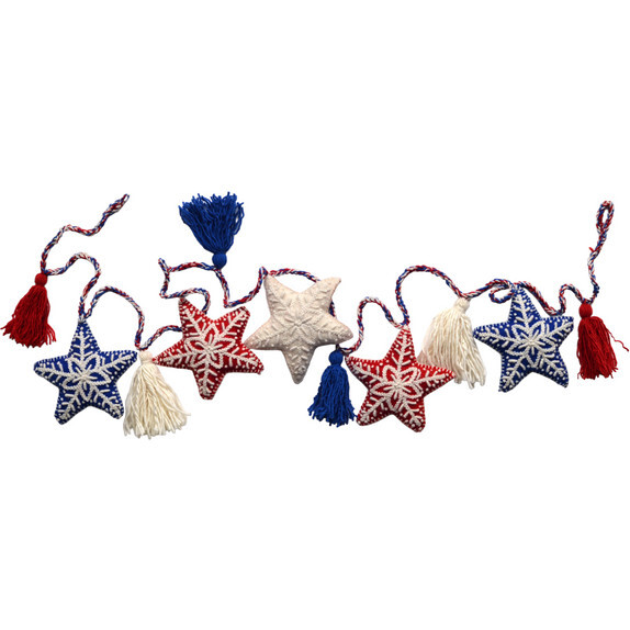 Americana Garland - Melange Collection Wreaths & Garlands | Maisonette