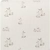 Organic Cotton Bunny Fitted Crib Sheet, White - Crib Sheets - 6