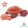 SEA TURTLE - MOM & BABY - TERRACOTTA - Plush - 1 - thumbnail