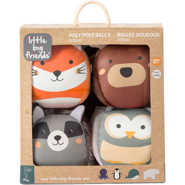 Roly Poly Balls - Forest Set of 4