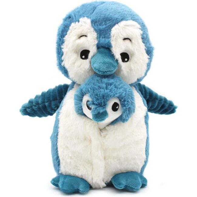 PENGUIN - MOM & BABY - BLUE - Plush - 2