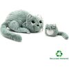 CAT - MOM & BABY - MINT 
hidden in her belly - Plush - 1 - thumbnail