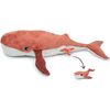 WHALE - MOM & BABY - TERRACOTTA - Plush - 2