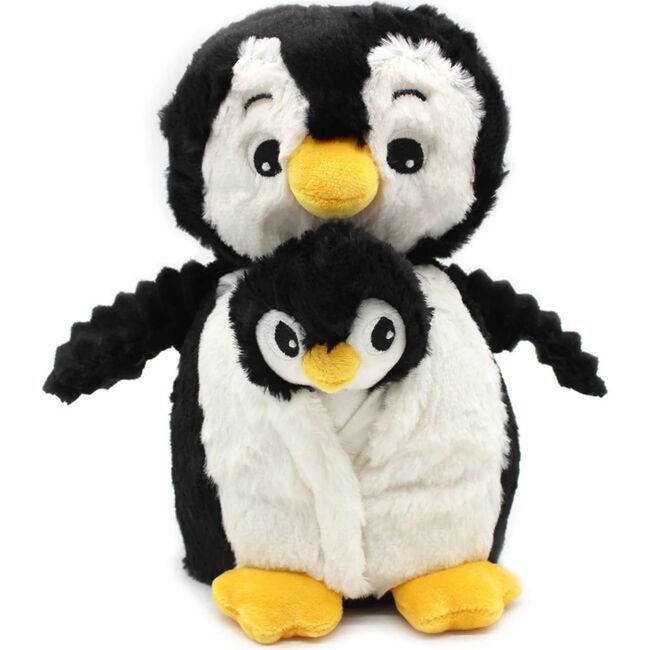 PENGUIN - MOM & BABY - BLACK - Plush - 2