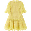 Penelope Mini Dress Yellow - Dresses - 1 - thumbnail