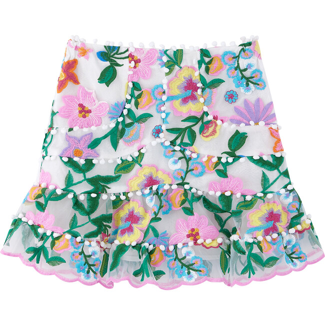 Stella Embroidered Skirt Floral