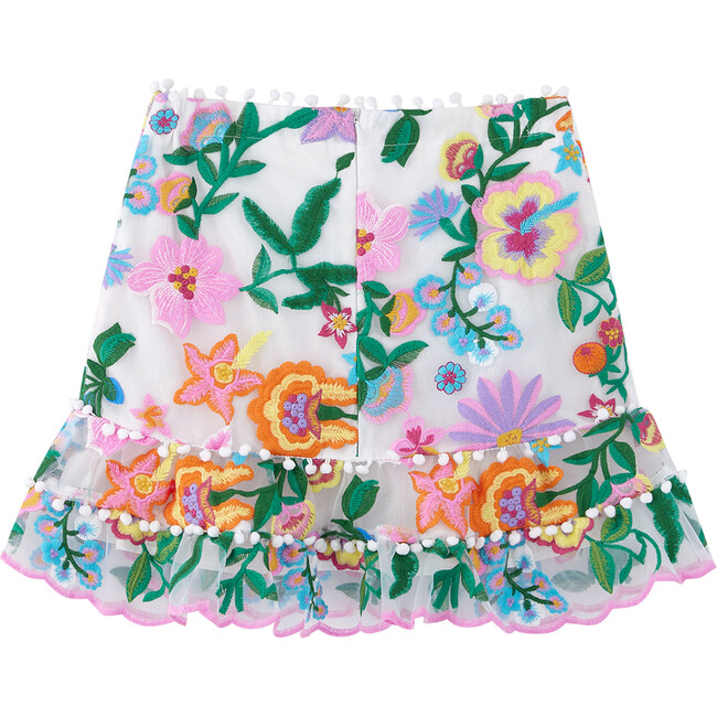 Stella Embroidered Skirt Floral - Skirts - 3