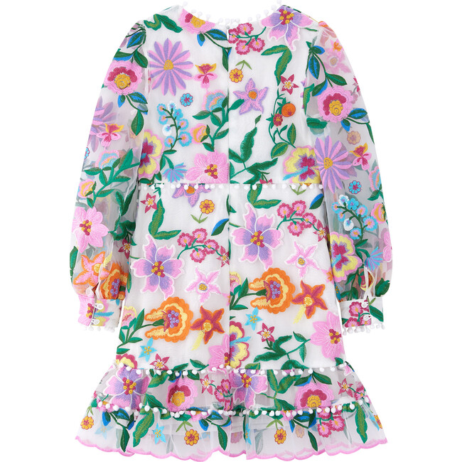 Stella Embroidered Dress Floral - Dresses - 3